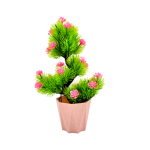 Artificial Plants with Pot Showcase Decoration Plants Flowers | Fake Plant | Artificial Plants for Home Decor Office Gifting Plants Decorative Potted Plants (RV-AP26)